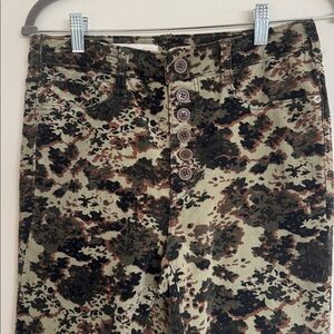 Anthropologie PILCRO Micro Corduroy Pants